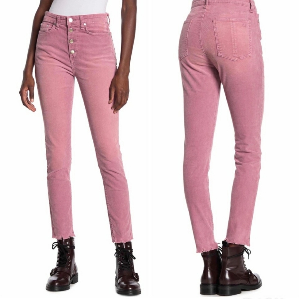 Rag & Bone NWT Nina high rise ankle skinny jean
